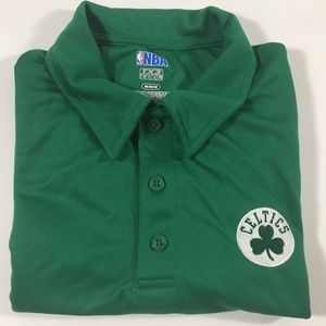 NBA TX3 Medium Celtics Polo 100% Poleyster